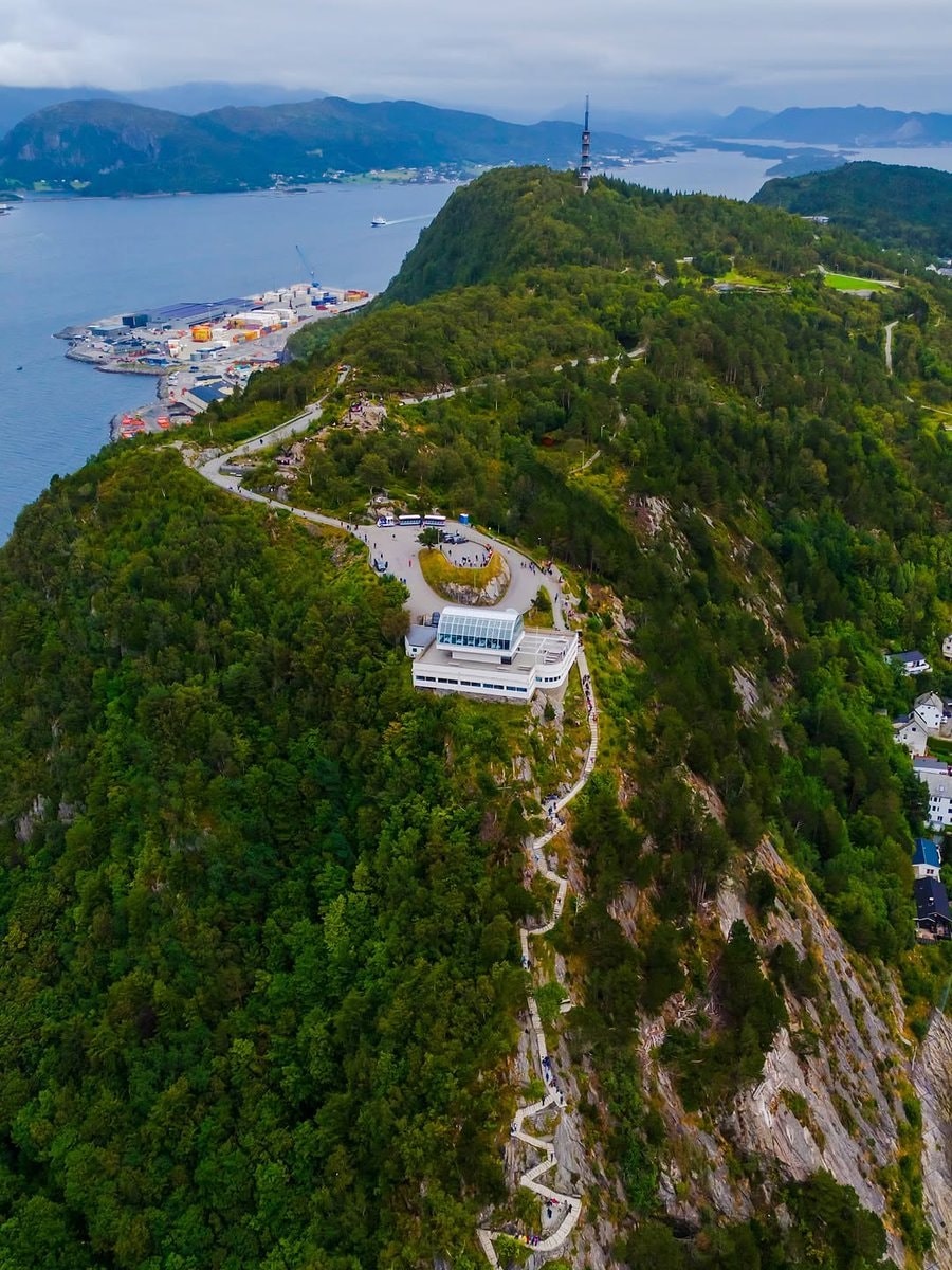 Alesund Norway aerial view (photo 4 of 4)