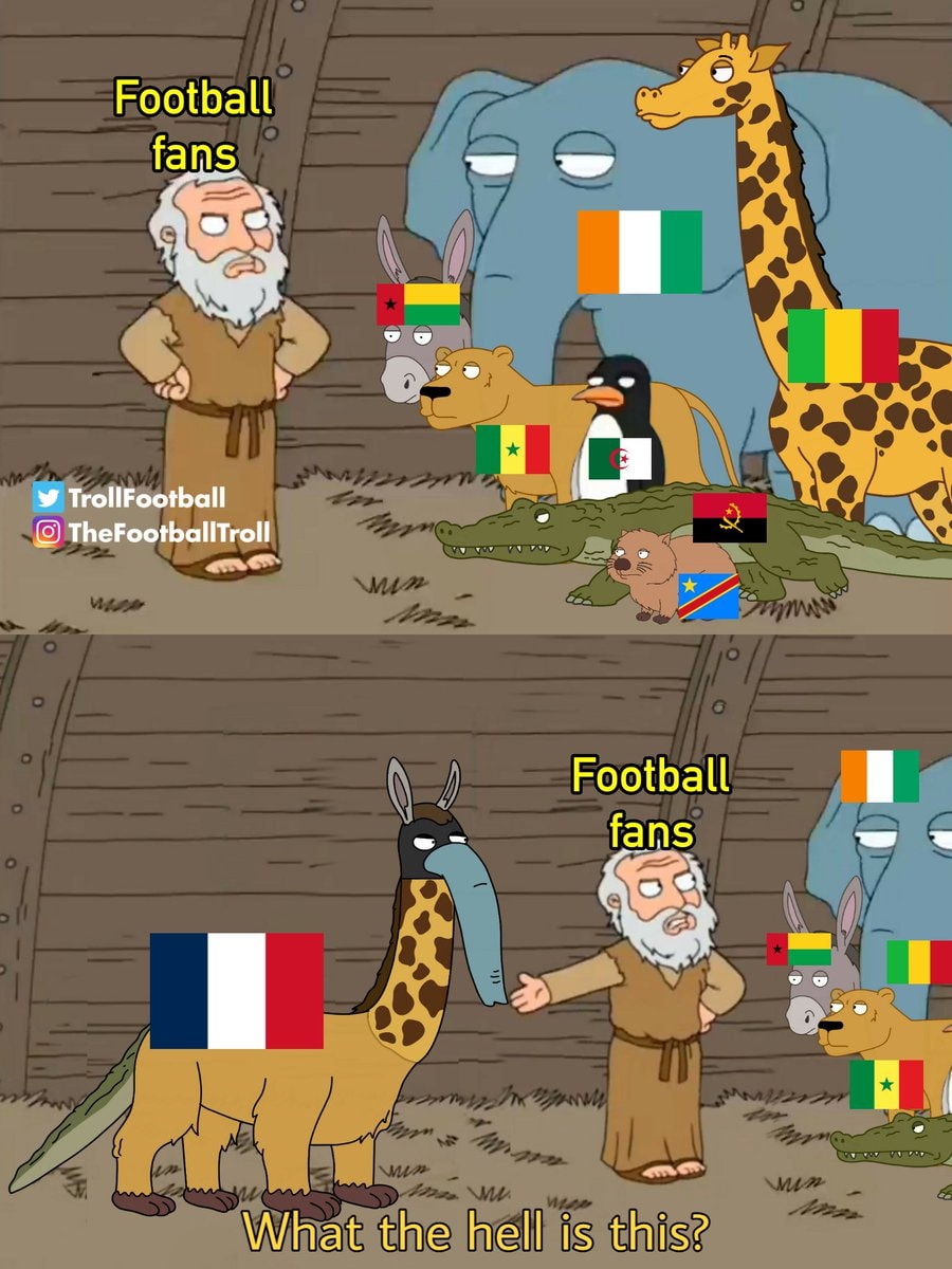 France football fans meme Rick and Morty