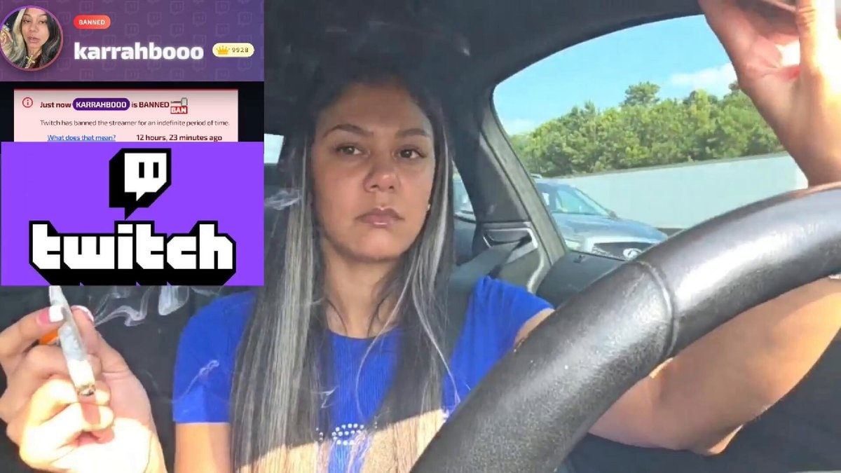 Karrahbooo banned from Twitch