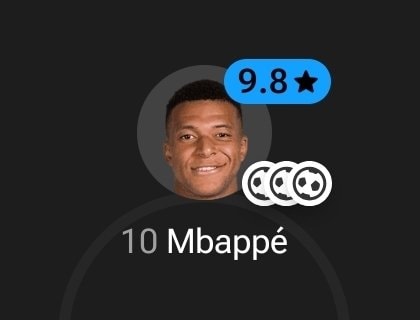 Kylian Mbappé let down