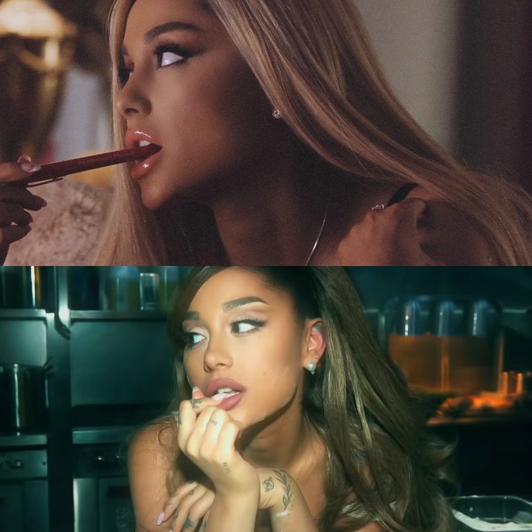 Ariana Grande Hot 100 tie (photo 2 of 2)
