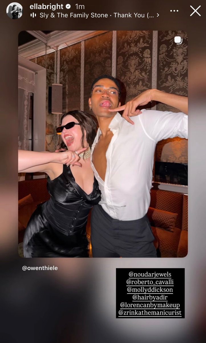 Ella Bright Instagram Stories