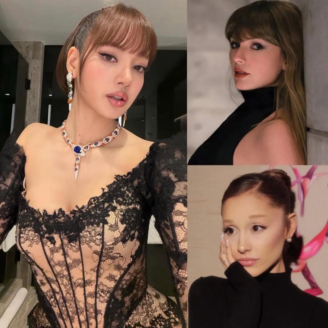 Taylor Swift Lisa Ariana Grande list