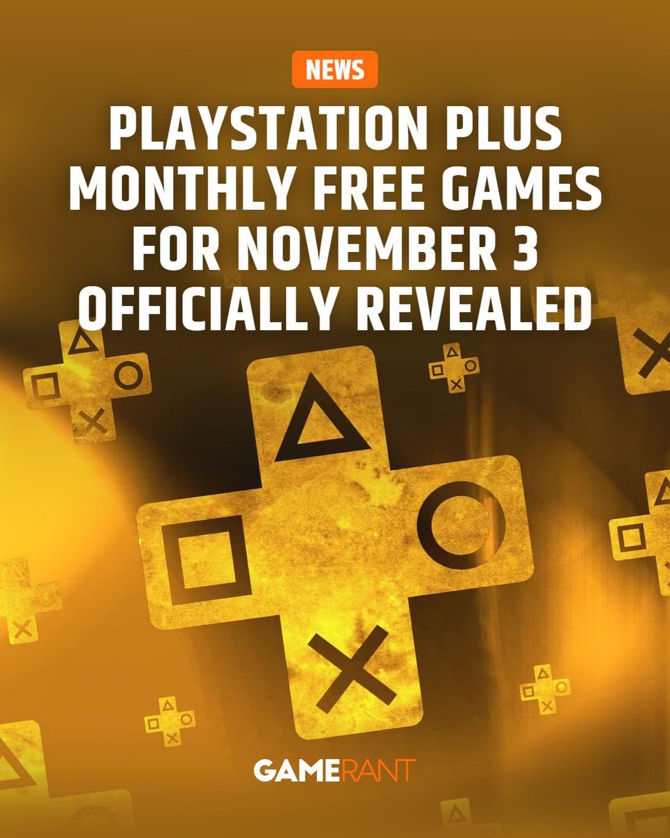 PS Plus November Free Games