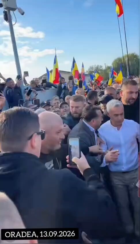 Călin Georgescu Oradea tour