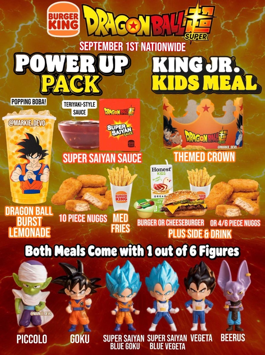 DRAGON BALL SUPER x Burger King collaboration (photo 2 of 2)