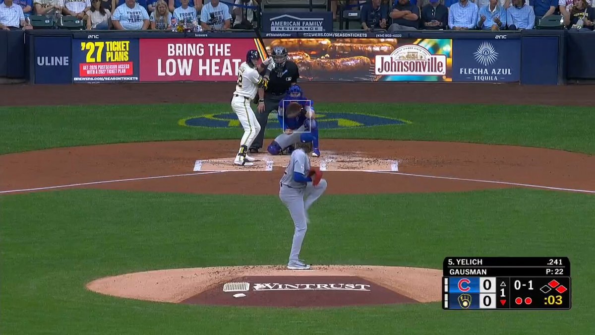 Christian Yelich Brewers hit