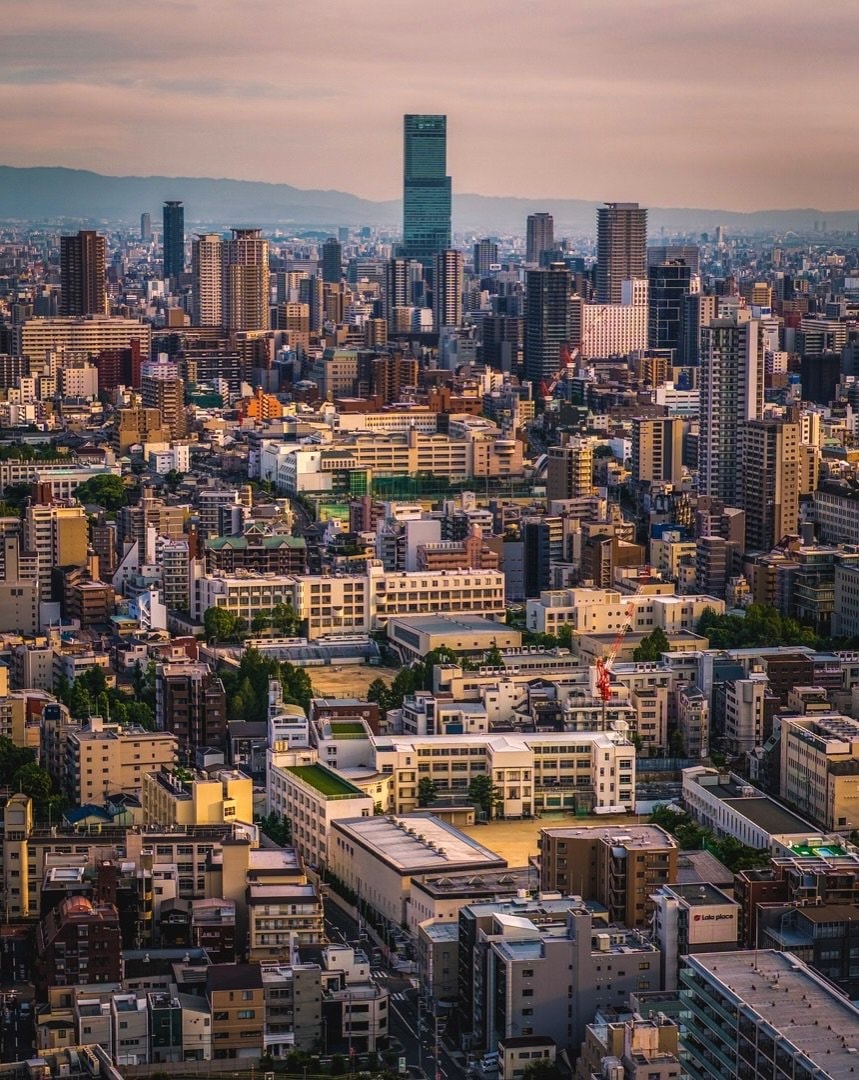 Osaka Japan cityscape