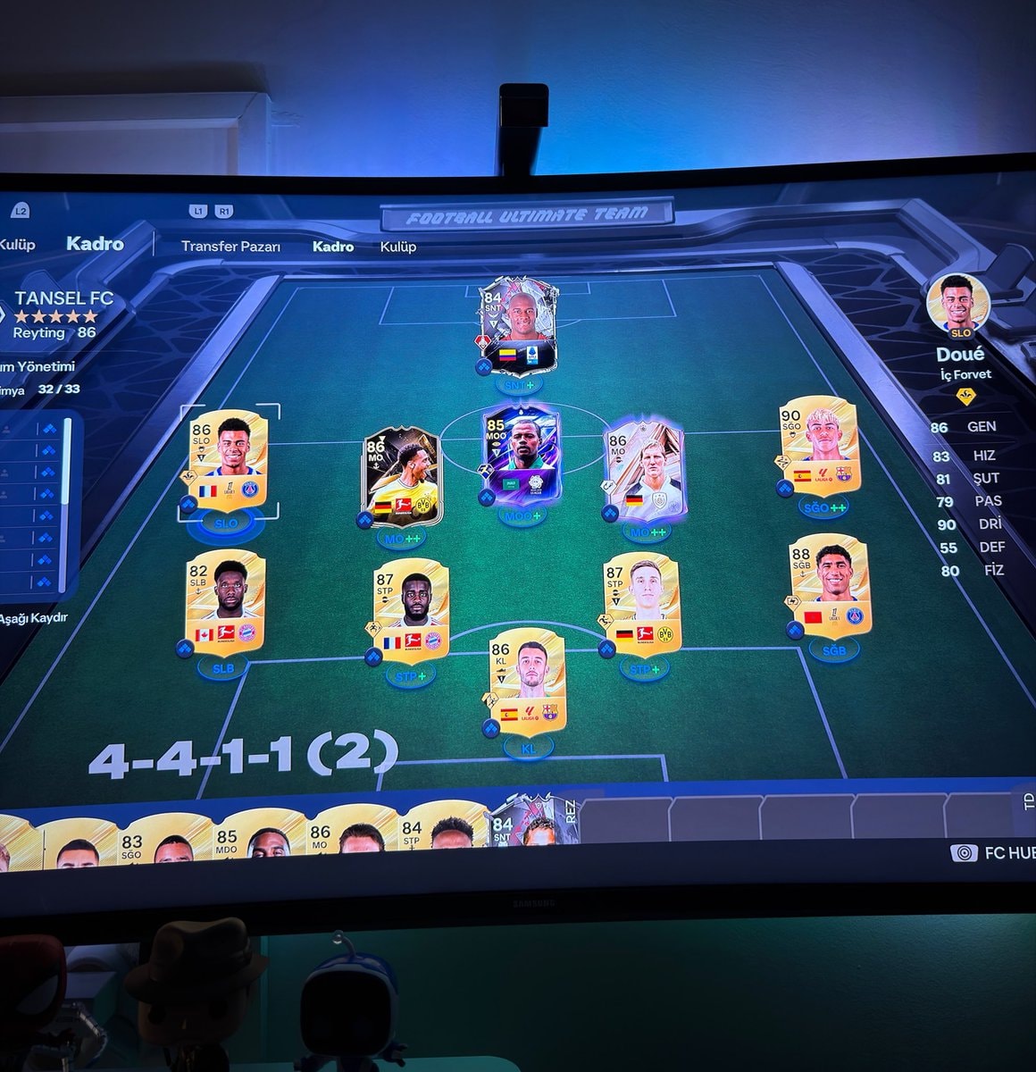 FC27 Ultimate Team squad lineup FC27 Ultimate Team squad lineup