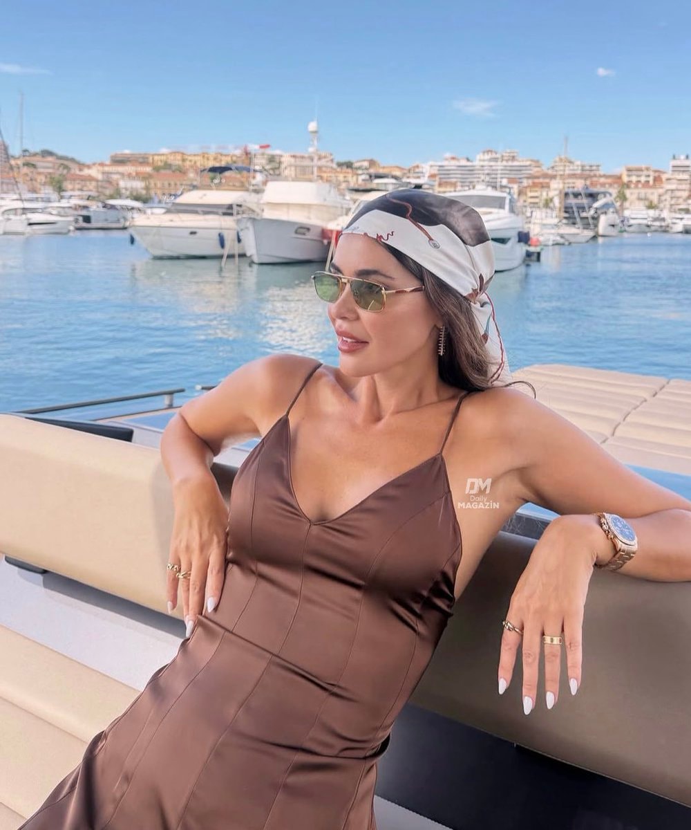 Zeynep Sever Demirel Cannes vacation