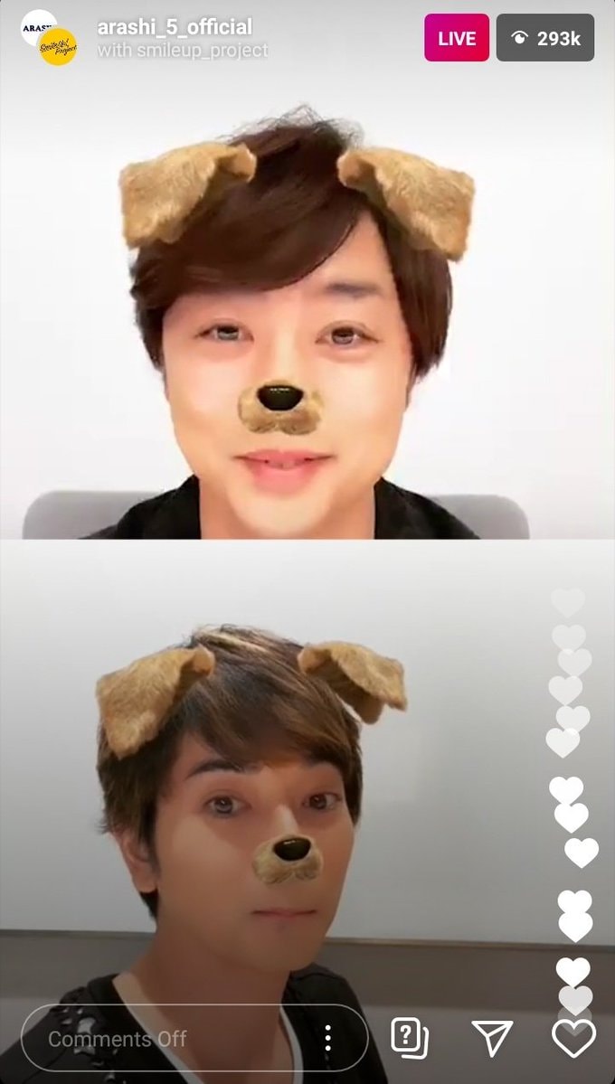 two men with dog filters (photo 2 of 4)