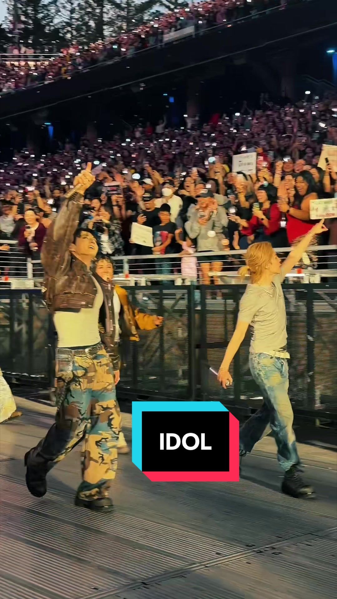 BTS Idol Arirang stage