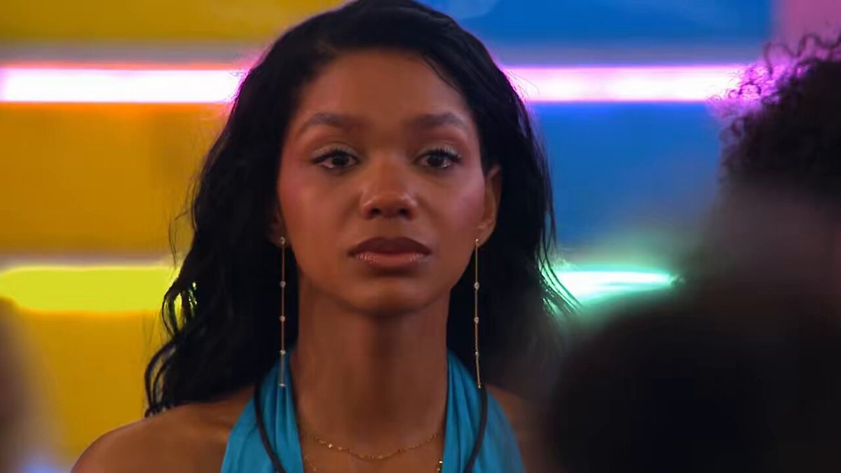 Melanie Love Island USA villa confrontation