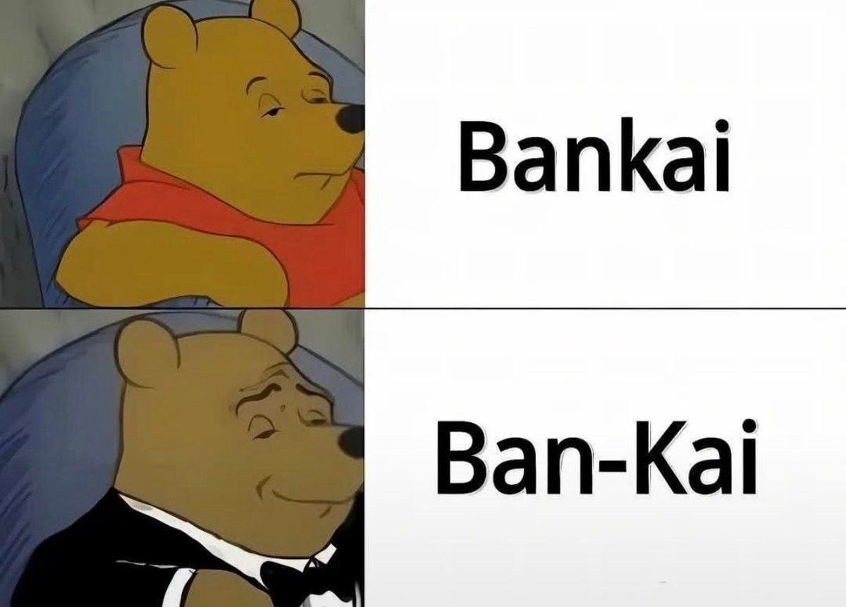 Winnie the Pooh Bankai meme Winnie the Pooh Bankai meme