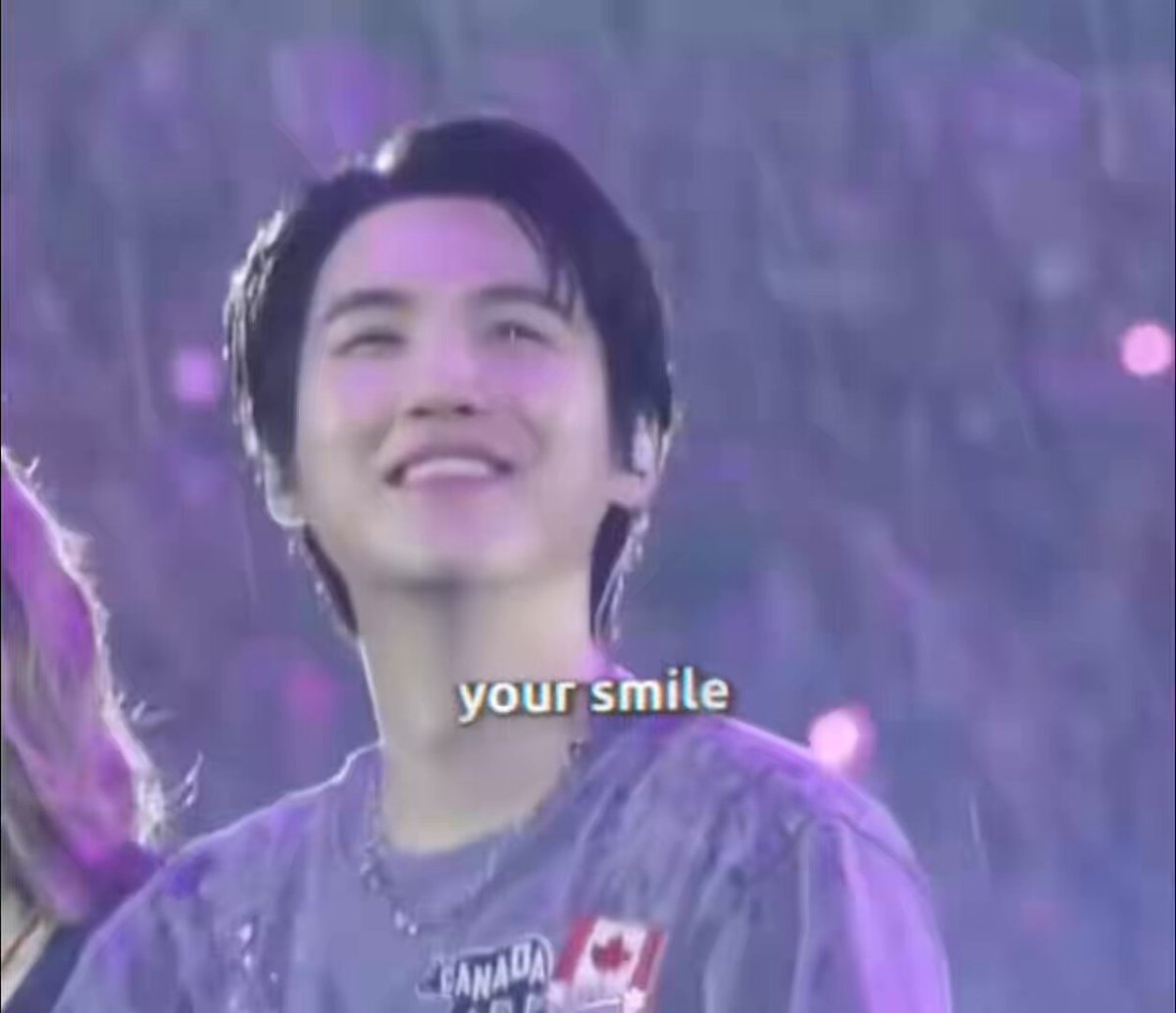 Yoongi at concert