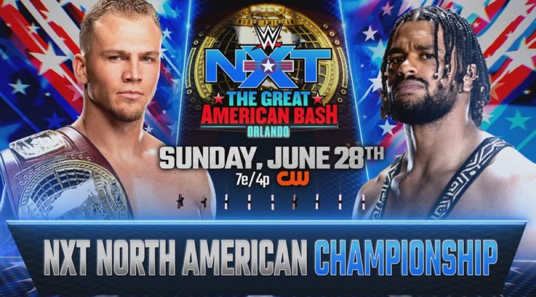 WWE NXT The Great American Bash card (photo 3 of 4)