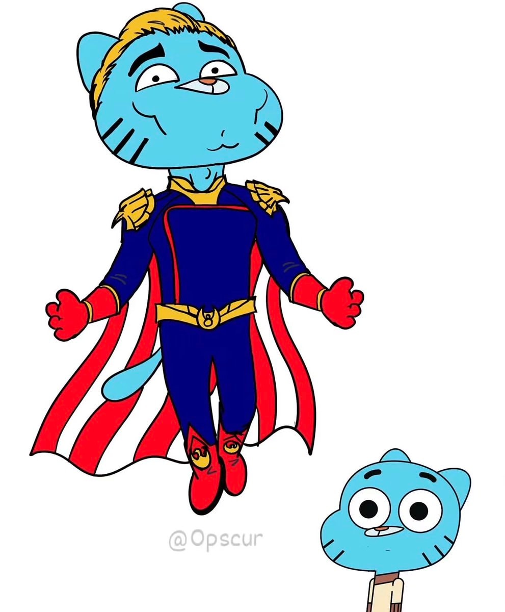 The Boys x The Amazing World of Gumball (photo 2 of 4)