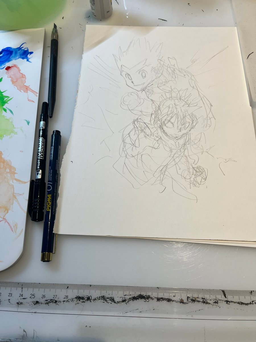 Yoshihiro Togashi HUNTER x HUNTER cover art (photo 2 of 3)