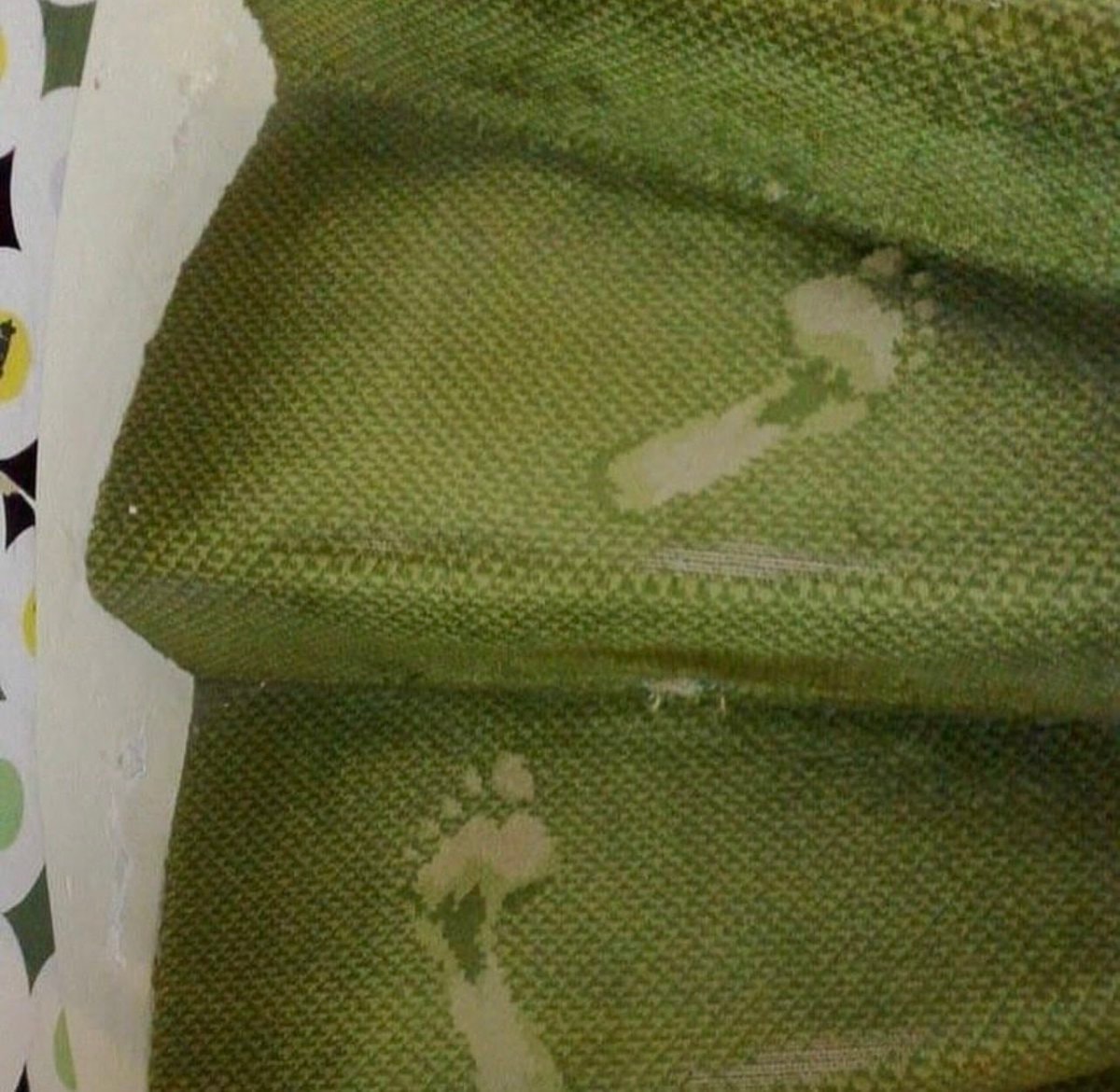 Edwards James staircase carpet footprints (photo 2 of 2)