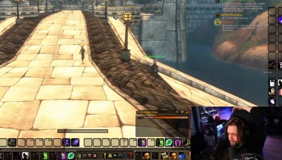 Sodapoppin WoW streamer reacts