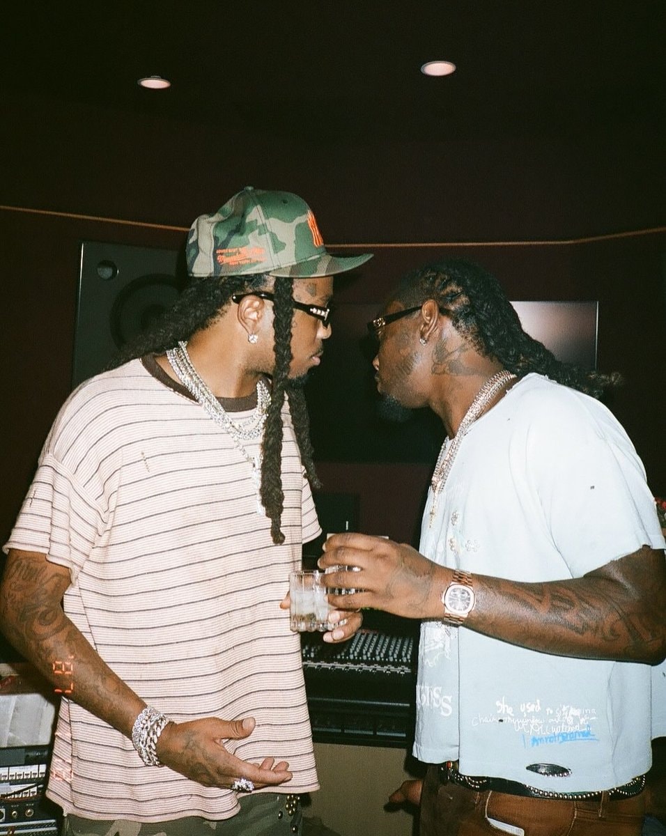 Quavo and Offset studio reunion (photo 2 of 2)