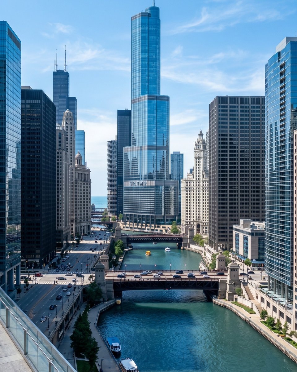 Chicago lakefront aerial view 🇺🇸 (photo 3 of 3)