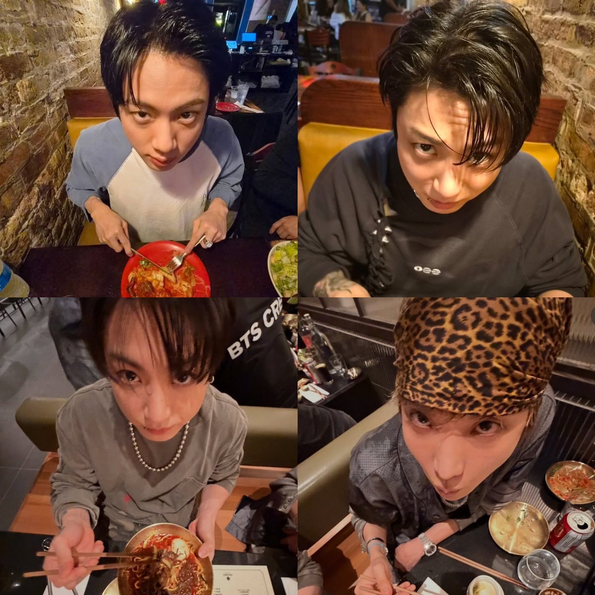 BTS new eating pose
