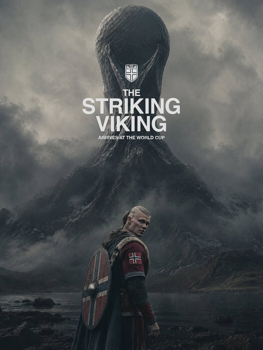 Striking Viking at the World Cup 🛡️ Striking Viking at the World Cup 🛡️