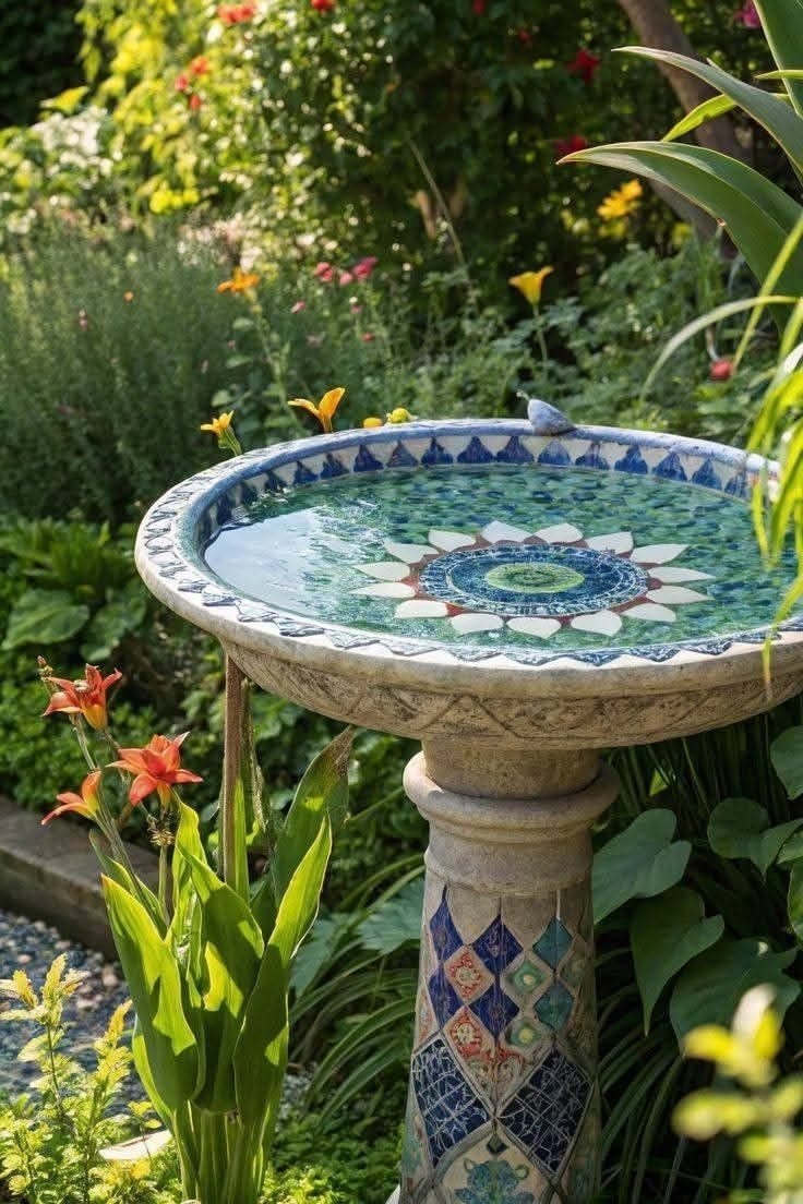Garden path with mosaic stones (photo 2 of 2)