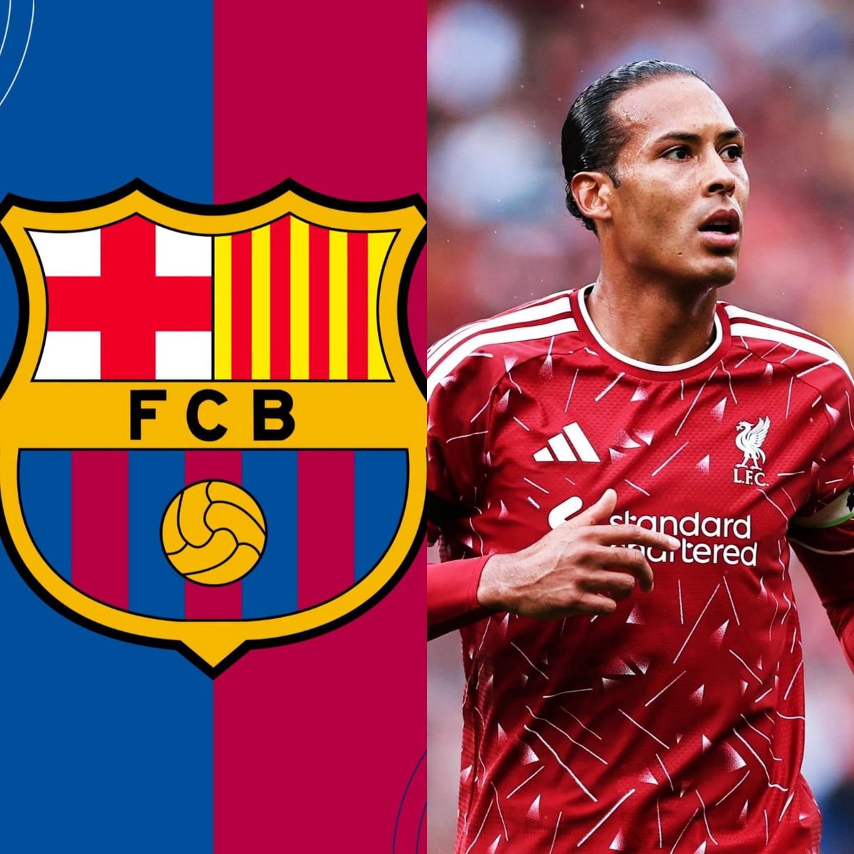 Virgil van Dijk Barcelona free transfer