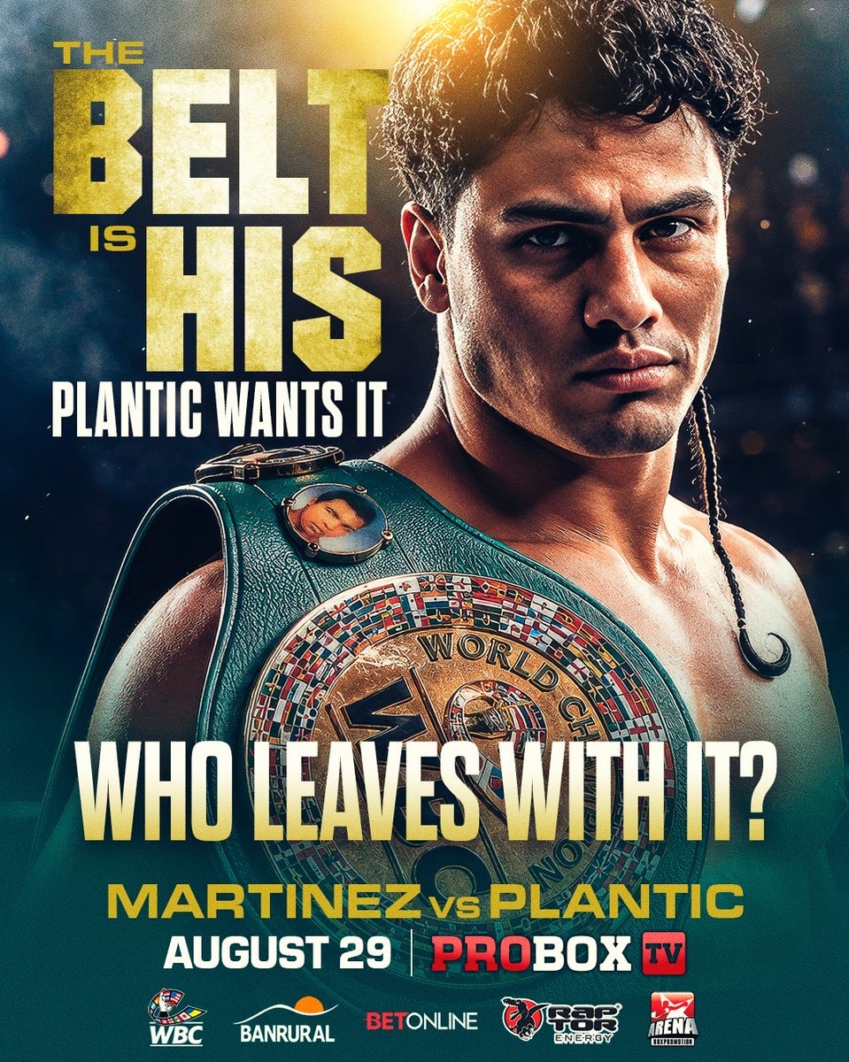 Martinez vs Plantić Saturday