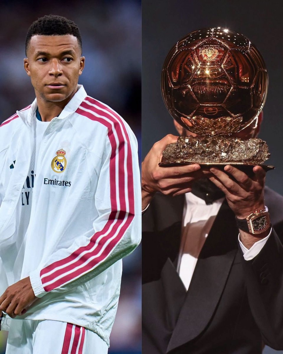 Kylian Mbappé leads Ballon d'Or voting