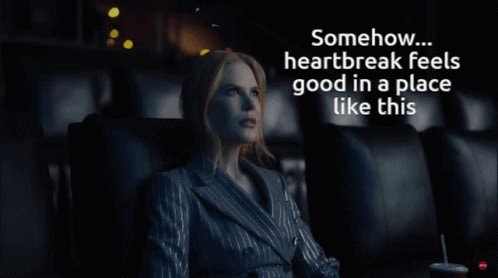 Movie theater heartbreak moment