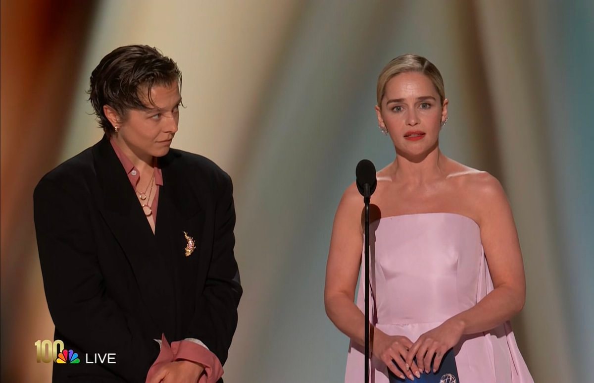 Emma and Emilia at the Emmys