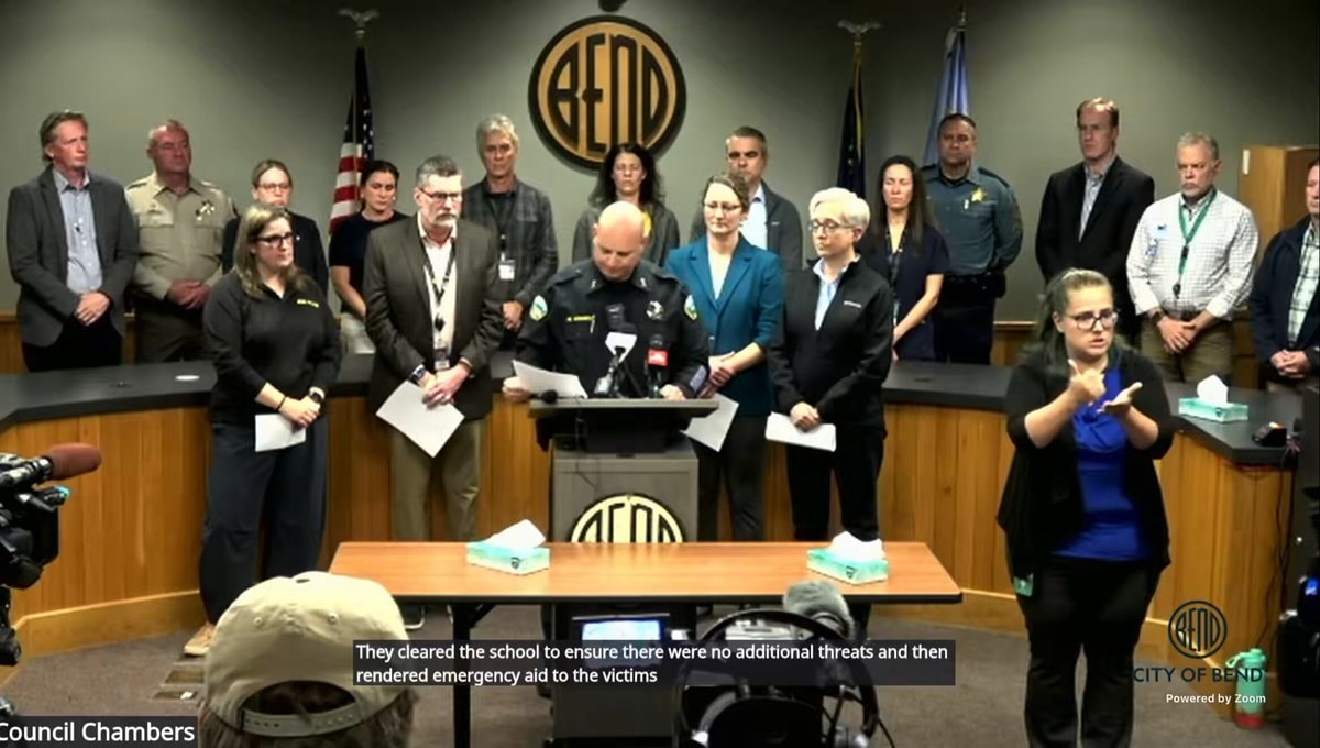 Bend Oregon school shooting response