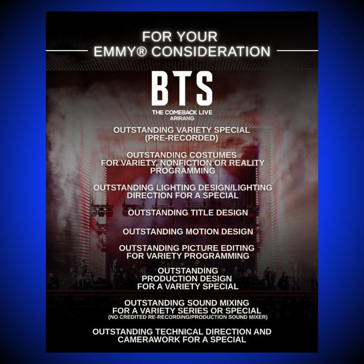 BTS The Comeback Live Arirang (photo 2 of 2)