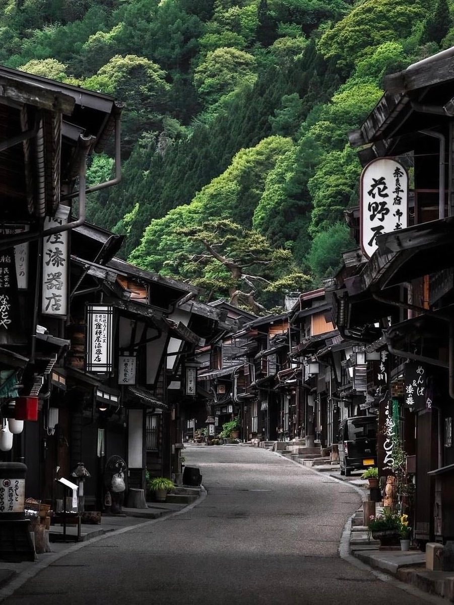 Nagano Japan street scene