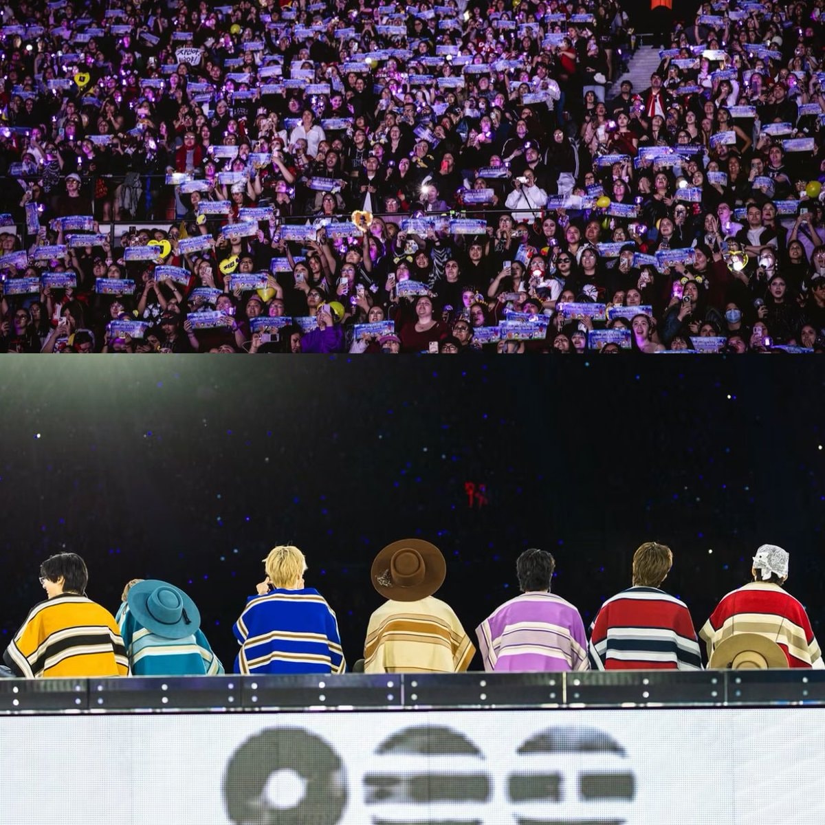 BTS interacting with ARMY