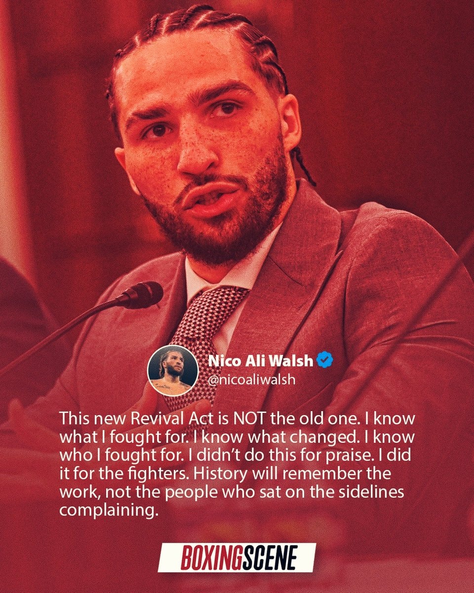 Nico Ali Walsh Ali Revival Act