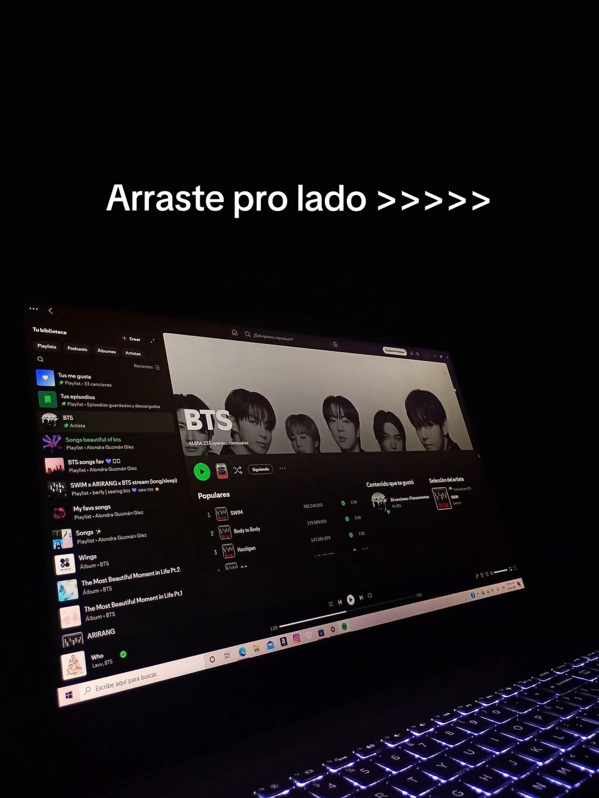 BTS Spotify monthly listeners