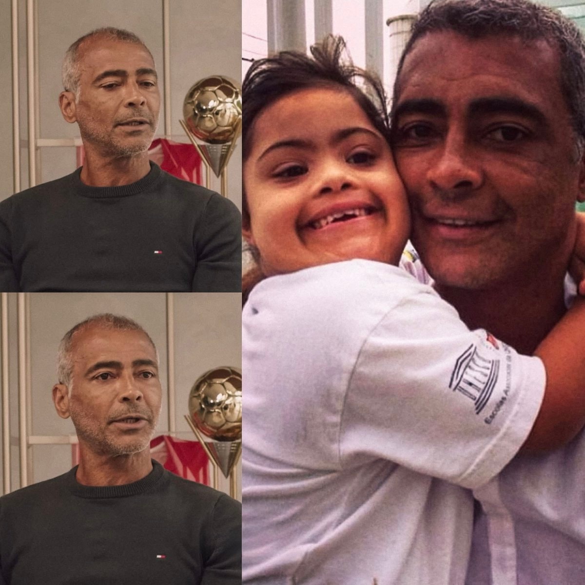 Romario daughter announcement jersey