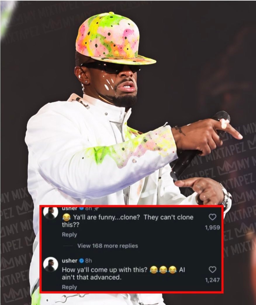 Usher reacts to look-alike claim Usher reacts to look-alike claim