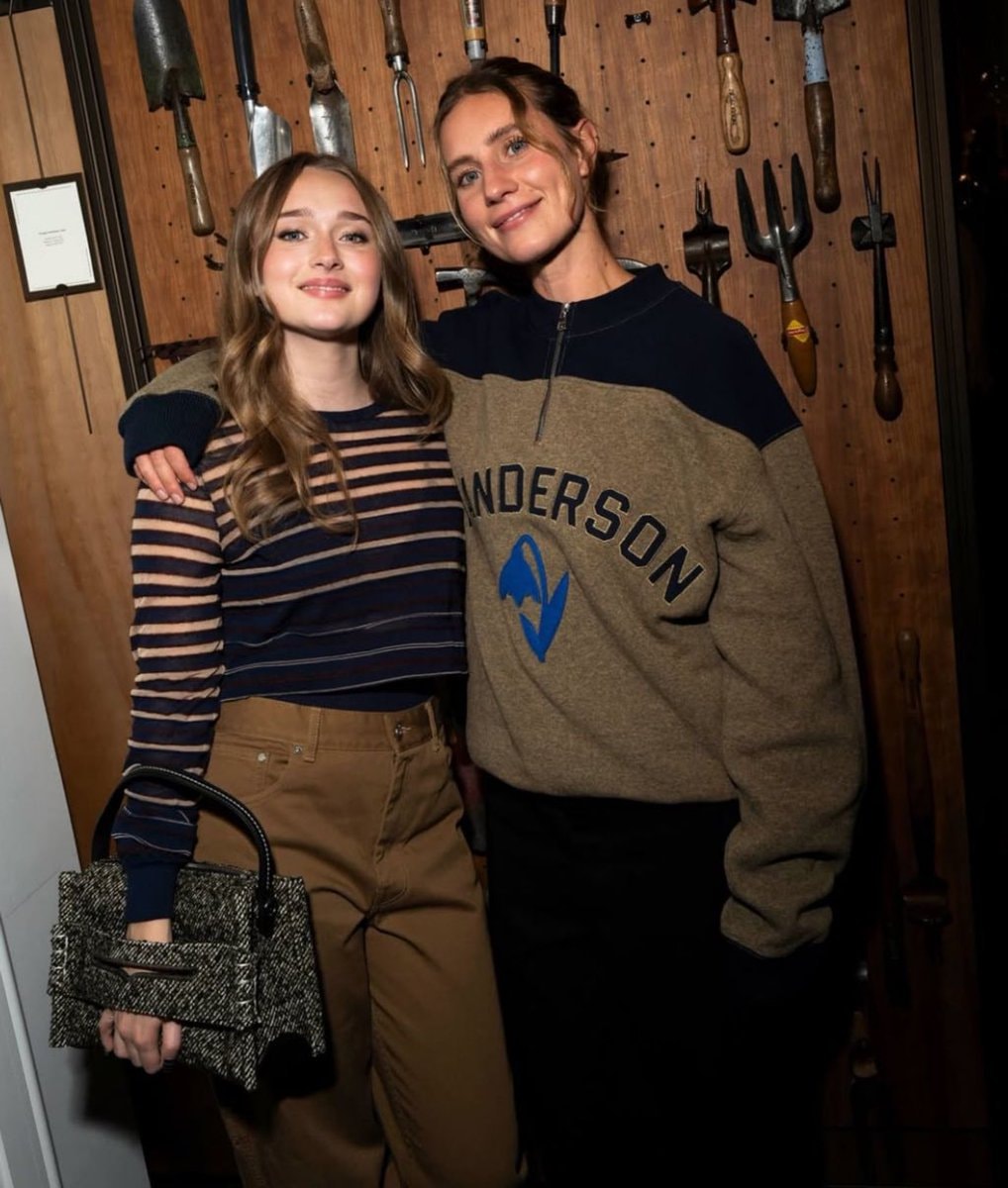 India Fowler at JW Anderson event India Fowler at JW Anderson event