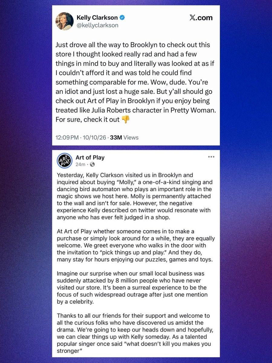 Kelly Clarkson Molly automaton controversy (photo 2 of 2)