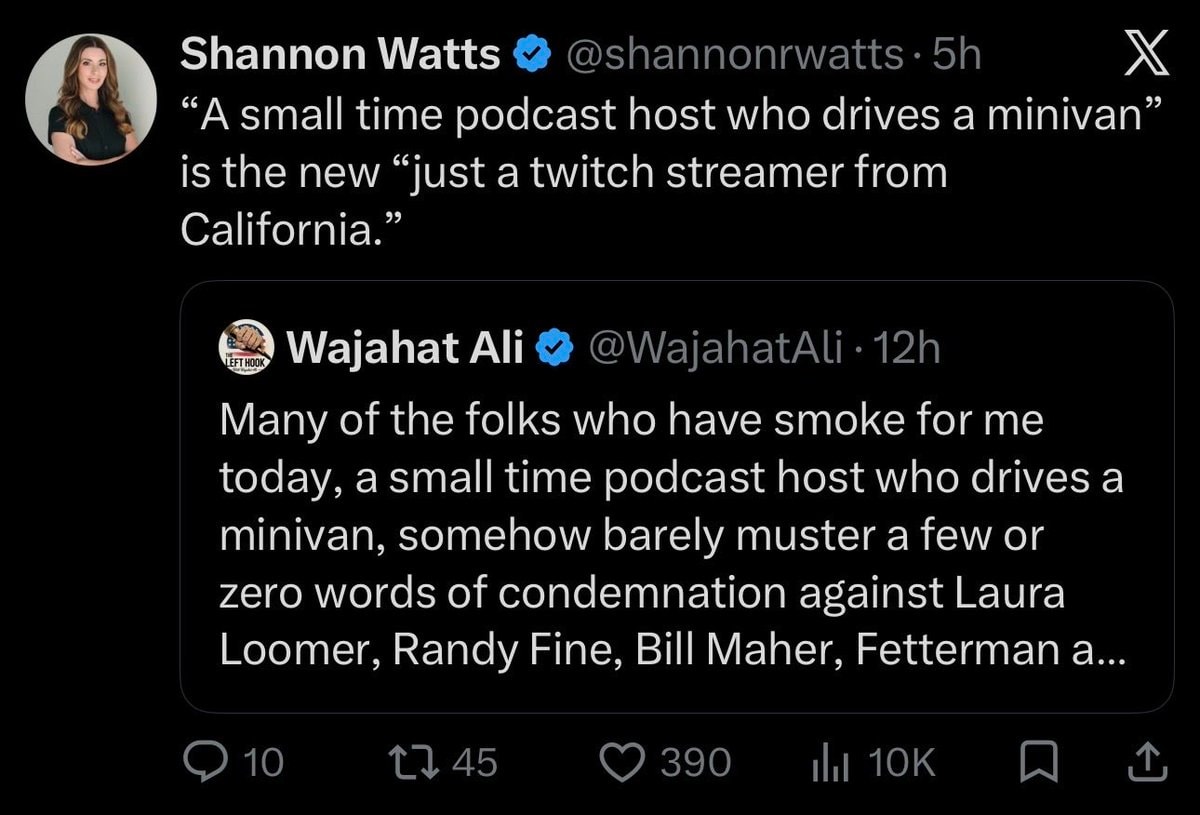 Shannon Watts calls out Wajahat Ali