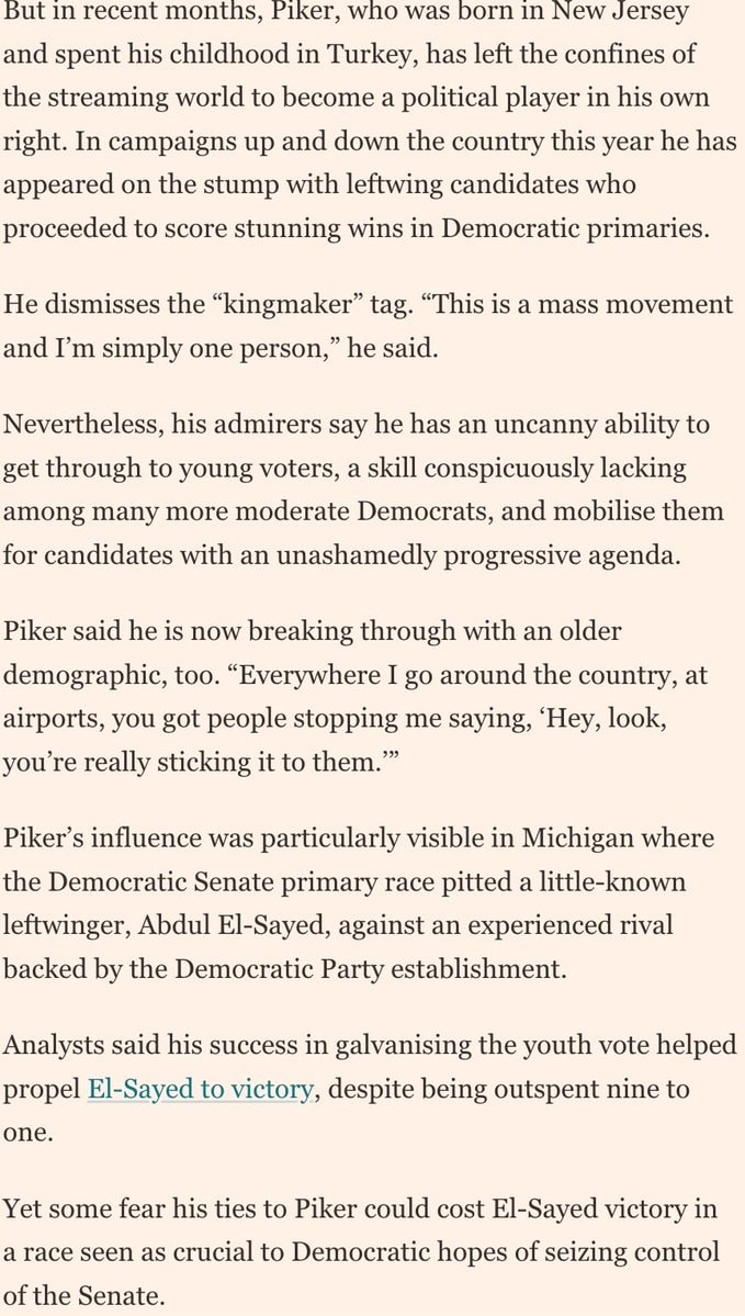 Hasan Piker Financial Times profile (photo 2 of 2)