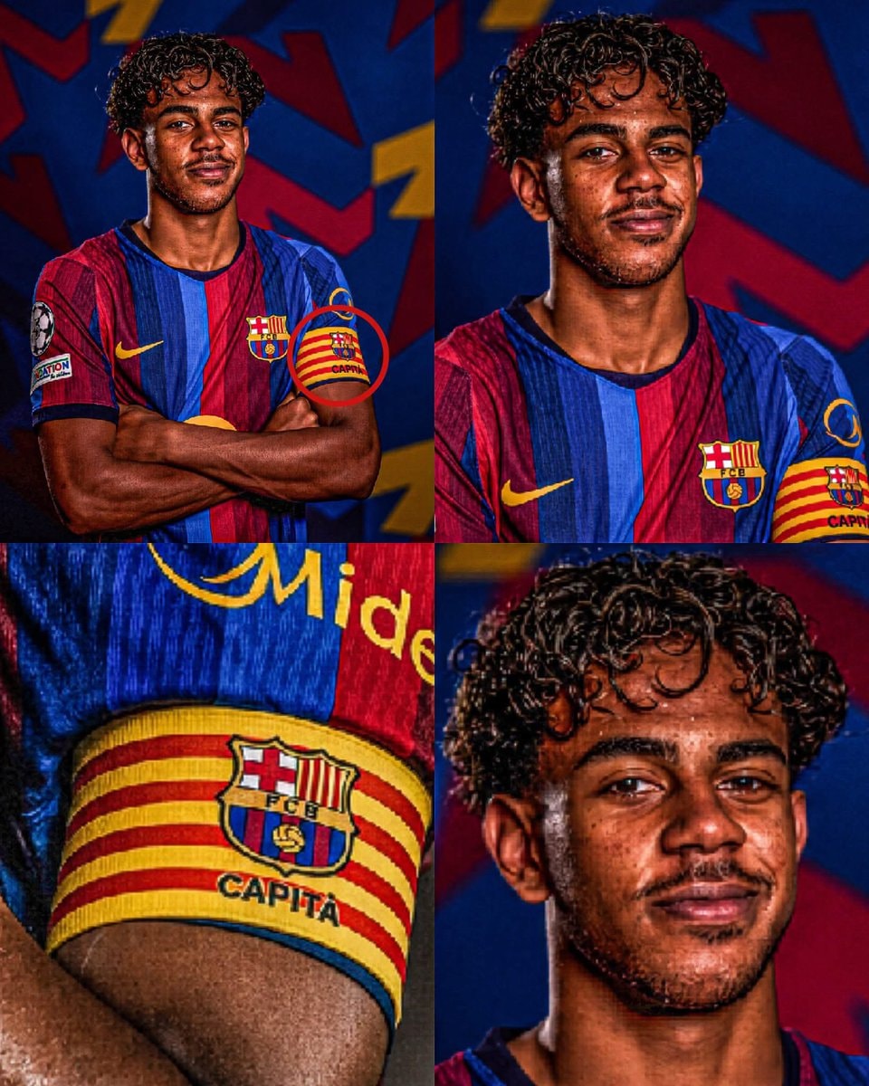 Lamine Yamal FC Barcelona captain