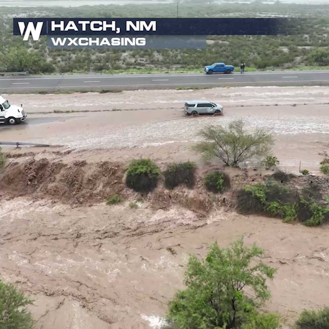 McLeod Dam flood warning New Mexico