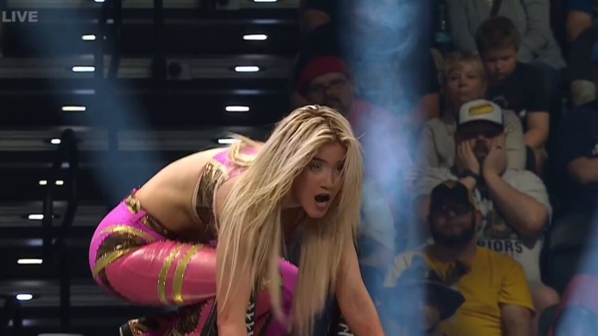 AEW Collision stomp reaction AEW Collision stomp reaction