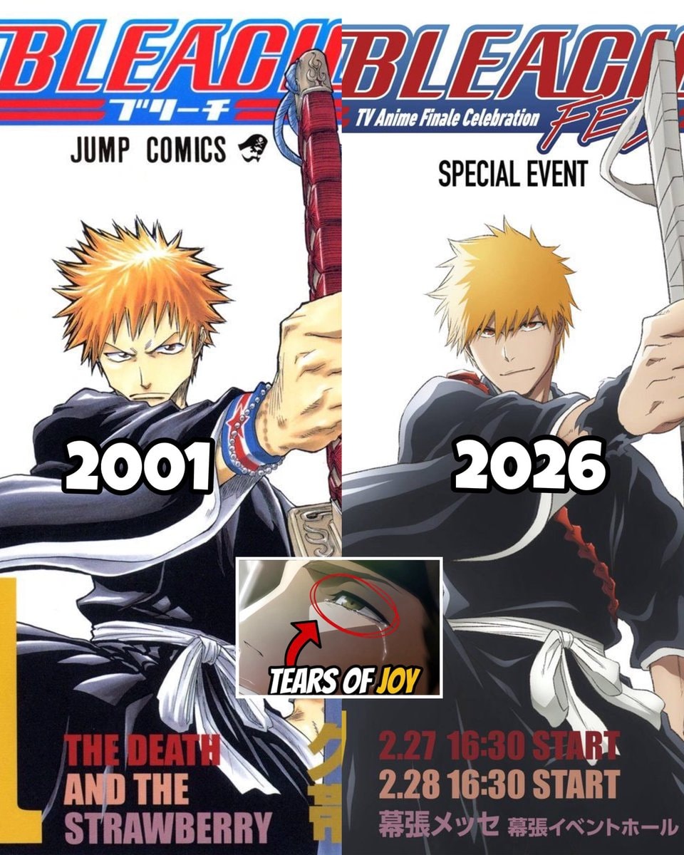 Bleach Volume 1 cover recreation